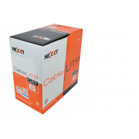 Nexxt UTP Cbl Cat6 Gray Indoor 1000ft